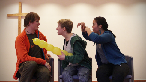 Zoodirektor; Foto vom Improvisationstheaterworkshop